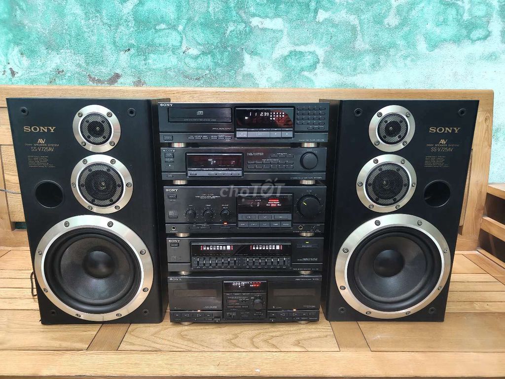 Dàn âm thanh Sony SS-V725AS Đen. Mua bán Tivi, Âm thanh tại Huyện Thuỷ Nguyên Hải Phòng được đăng bởi Quang Hải hình 1