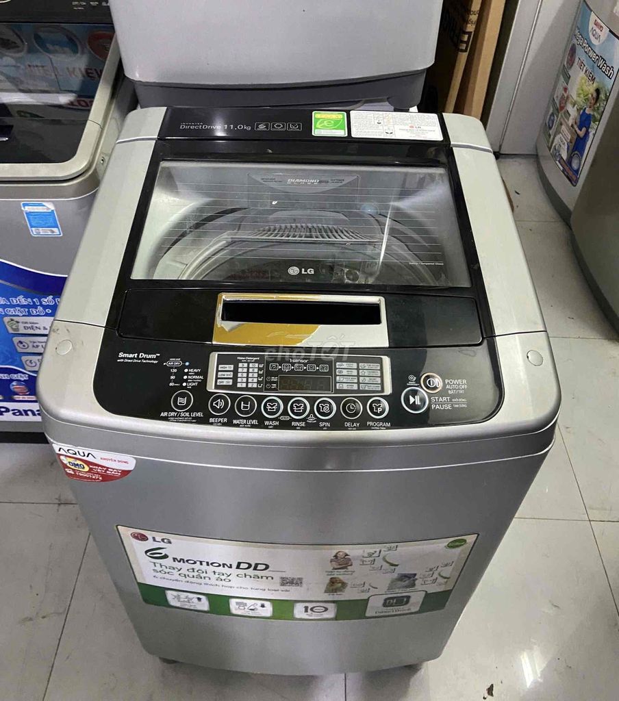 MÁY GIẶT LG 11KG INVERTER CHẠY ÊM,GIẠT NHIỀU ĐỒ