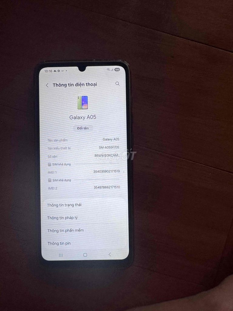 Samsung A05 4GB 128GB Xanh lá. Mua bán Điện thoại tại Huyện Đức Hòa Long An được đăng bởi loa keo gia re hình 1