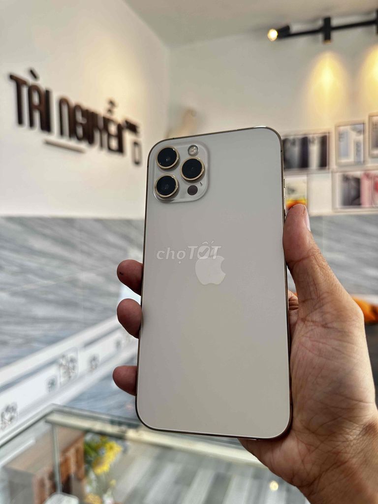 Apple iPhone 12 Pro Max 128GB Vàng. Mua bán Điện thoại tại Huyện Châu Thành Trà Vinh được đăng bởi Tài Nguyễn STORE hình 1