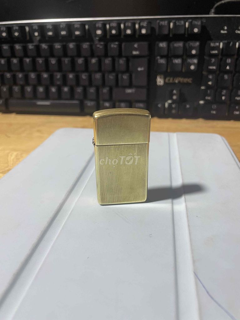 🔥 ZIPPO SLIM ĐỒNG NGUYÊN KHỐI🔥