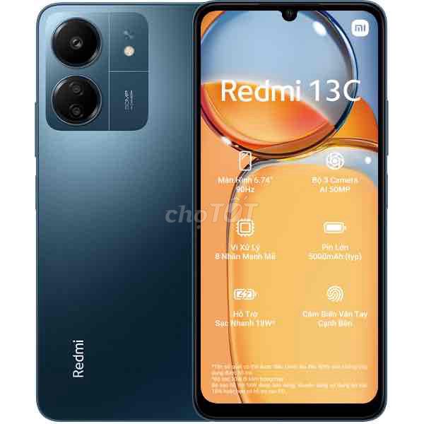 Xiaomi Redmi 13C Xanh dương 50MP 5000mAh. Mua bán Điện thoại tại Quận Bình Thạnh Tp Hồ Chí Minh được đăng bởi Bé Kiệt hình 1
