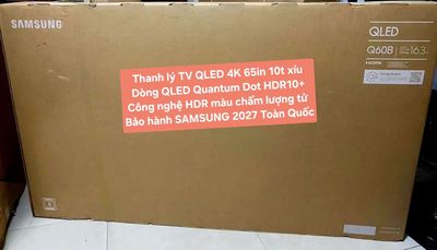 TV QLED Samsung 65Q60B 65in 4K QLED Bảo Hành 2027. Mua bán Tivi, Âm thanh tại Quận 8 Tp Hồ Chí Minh được đăng bởi Nguyen nguyen