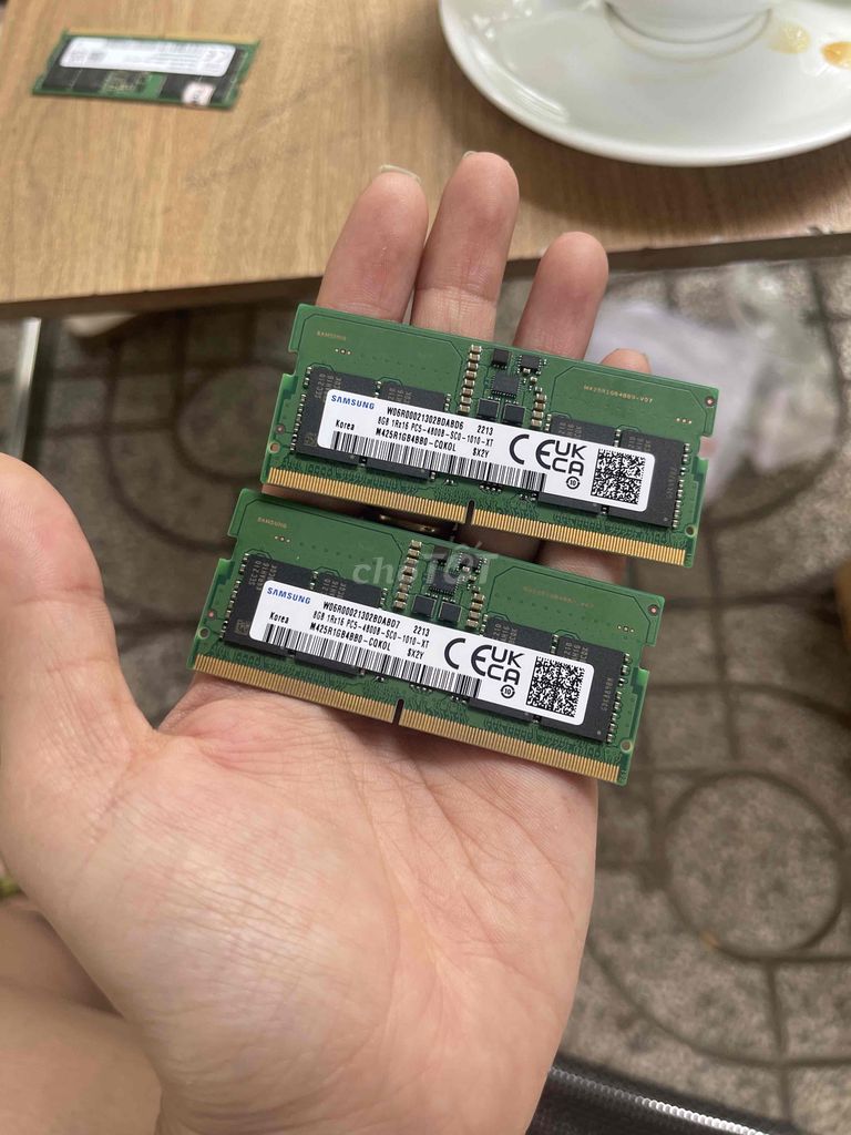 Ram Laptop Ddr5 8gb bus 4800 cặp 600k, lẻ 330k