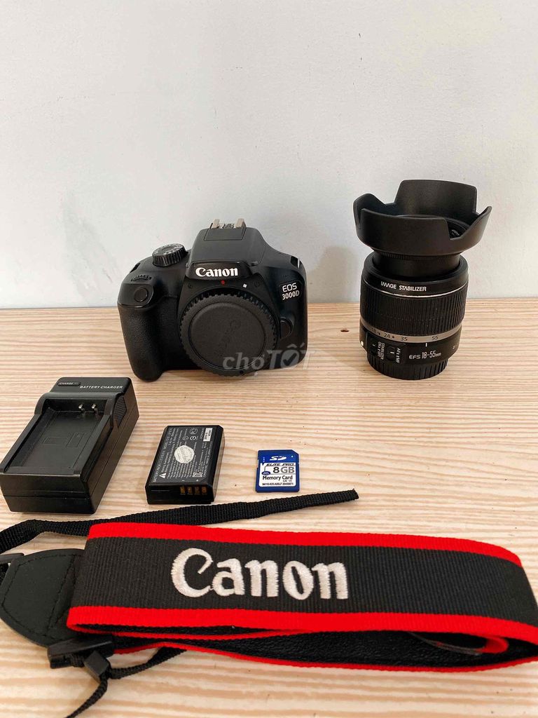 Máy ảnh Canon EOS 3000D lens 18-55mm đẹp. Mua bán Máy ảnh, Máy quay tại Quận Gò Vấp Tp Hồ Chí Minh được đăng bởi Hảo Huy hình 1