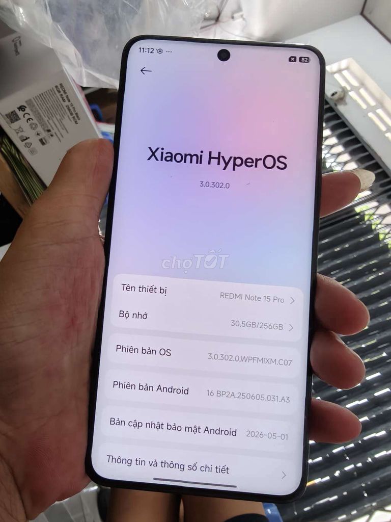 Xiaomi Redmi Note 15 Pro 8GB/256GB. Mua bán Điện thoại tại Thành phố Bến Tre Bến Tre được đăng bởi Từ Tuấn Bến Tre hình 1