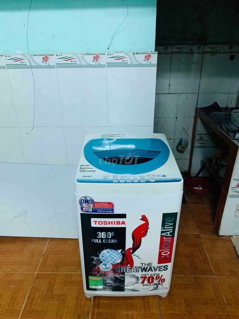 Máy giặt Toshiba 7.2kg cửa trên. Mua bán Máy giặt tại Quận 12 Tp Hồ Chí Minh được đăng bởi Hoài Anh hình 1