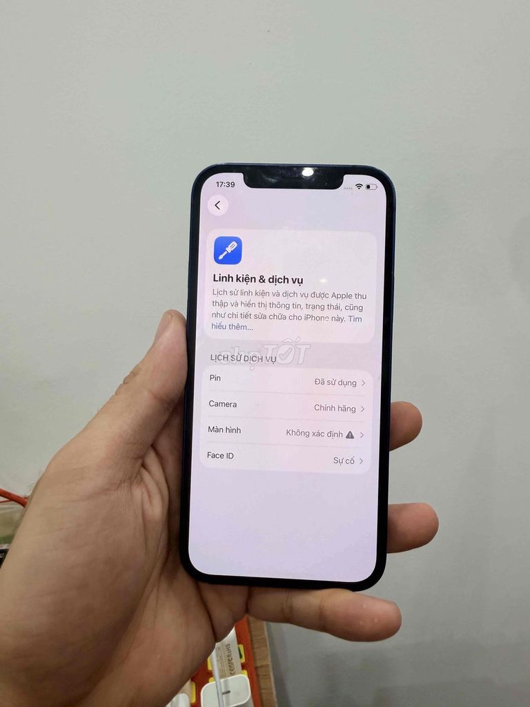 iPhone 12 64GB Xanh Lỗi Face ID. Mua bán Điện thoại tại Quận Cầu Giấy Hà Nội được đăng bởi TicoSmartphone hình 1