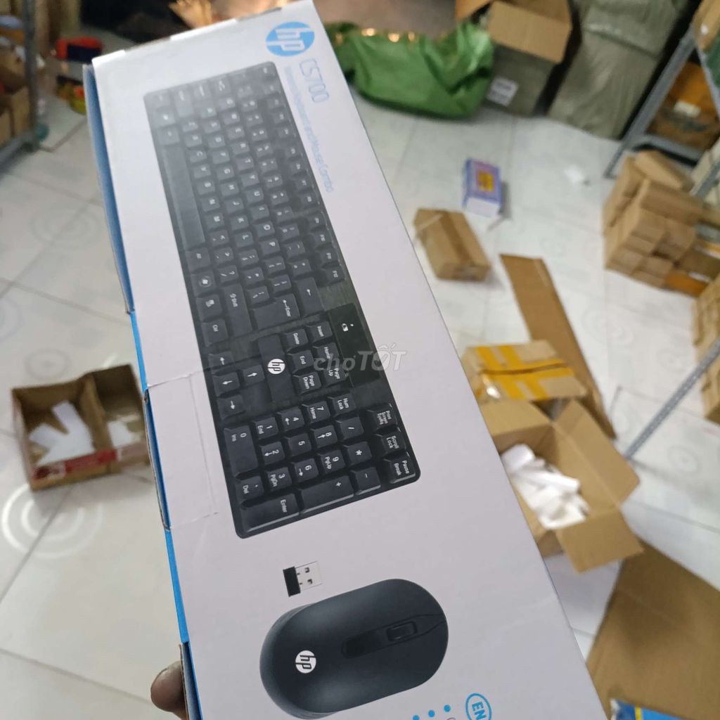 Combo phím chuột không dây HP có kèm pin đầy đủ. Mua bán Phụ kiện (Màn hình, Chuột...) tại Thành phố Thủ Đức Tp Hồ Chí Minh được đăng bởi Cũ Giá Rẻ hình 1