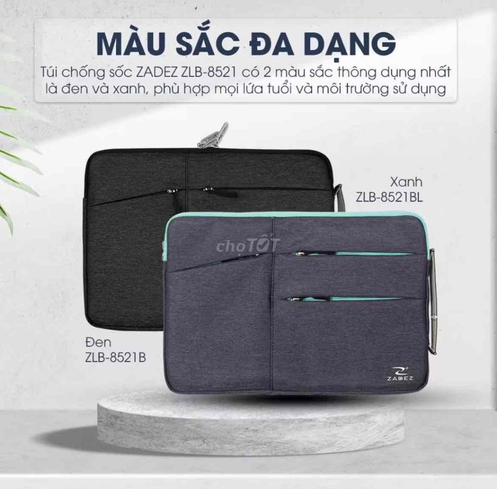 Túi chống sốc Zadez 15 inch xanh. Mua bán Phụ kiện (Màn hình, Chuột...) tại Quận 7 Tp Hồ Chí Minh được đăng bởi Tuan hình 1