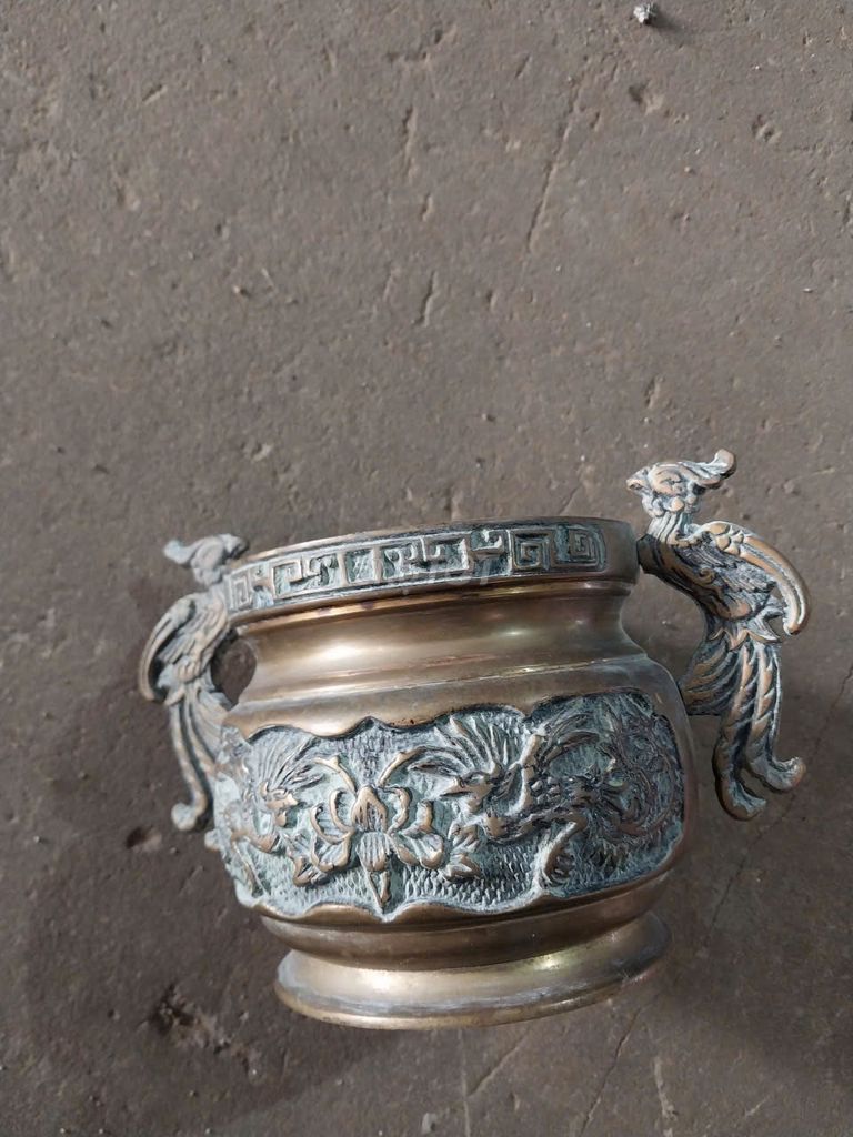 Bình trang trí Đồng thau Cổ điển. Mua bán Cây cảnh, đồ trang trí tại Thị xã Phú Mỹ Bà Rịa - Vũng Tàu được đăng bởi hoàng phước hình 1