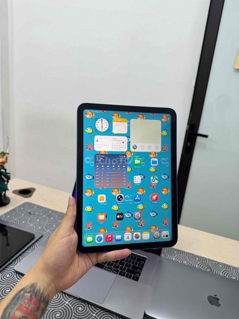 Apple iPad Gen 10 64GB Xanh Like New. Mua bán Máy tính bảng tại Quận Đống Đa Hà Nội được đăng bởi Trung Kiên Trả Góp Bao Nợ Xấu hình 1