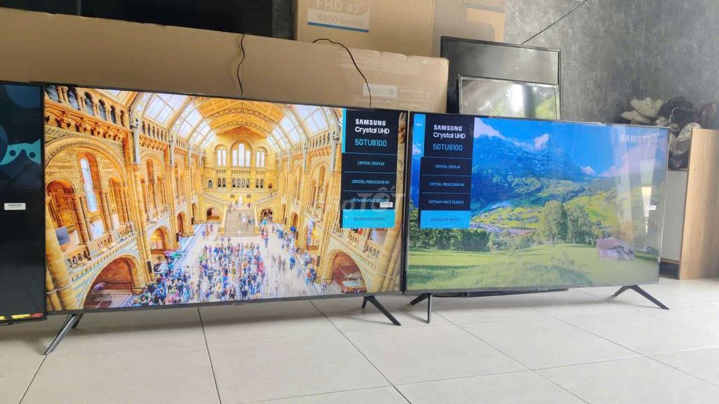 Smart Tivi Samsung 50 inch 4K Like new 98%. Mua bán Tivi, Âm thanh tại Quận Cẩm Lệ Đà Nẵng được đăng bởi ĐIỆN MÁY AN hình 1