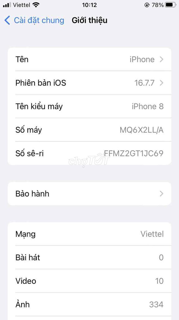 Apple iPhone 8 64GB Vàng 100%. Mua bán Điện thoại tại Thành phố Bắc Ninh Bắc Ninh được đăng bởi Hàn Mạc Tử hình 1