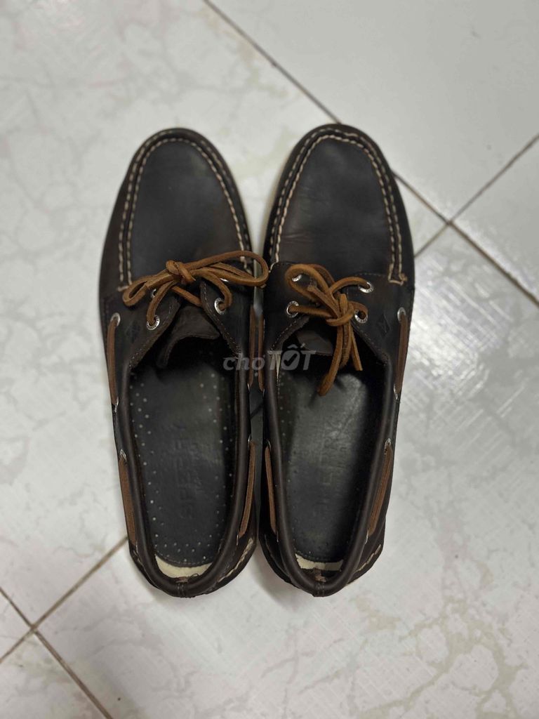 Giày lười nam Sperry Top-Sider da Nâu 11.5M. Mua bán Giày dép tại Quận Gò Vấp Tp Hồ Chí Minh được đăng bởi ĐỒ Si HIỆU CHÍNH HÃNG hình 1