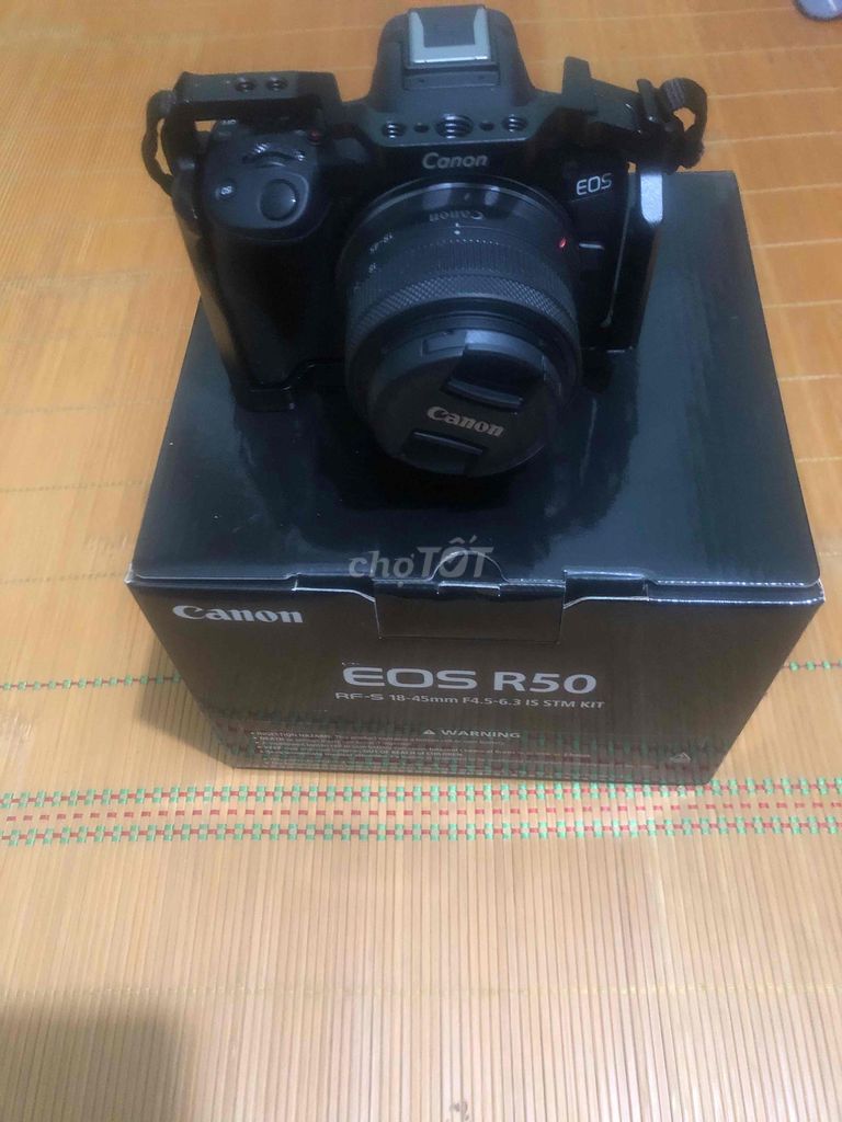 Máy ảnh Canon EOS R50 Đen 4K. Mua bán Máy ảnh, Máy quay tại Huyện Đông Anh Hà Nội được đăng bởi Lam Nguyenthanh hình 1