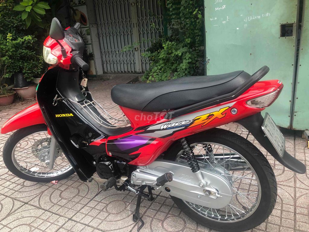 Honda Wave Zulong Đỏ, Đen Korea