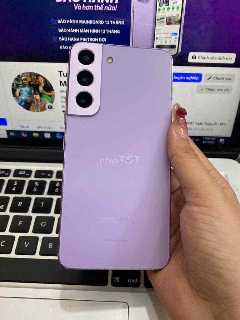 Samsung S22 8GB/128GB giá rẻ. Mua bán Điện thoại tại Quận 3 Tp Hồ Chí Minh được đăng bởi Tuấn Nguyễn hình 1