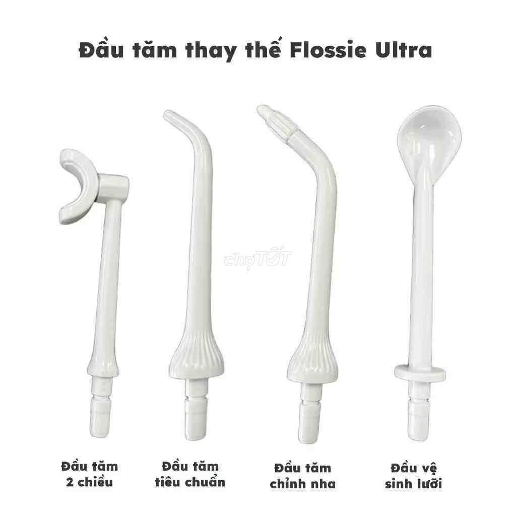 Đầu tăm nước Flossie Ultra Trắng, Đen, Hồng. Mua bán Phụ kiện thời trang khác tại Quận 4 Tp Hồ Chí Minh được đăng bởi Nguynnnnnnn hình 1