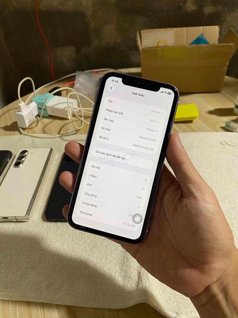 iphone 11 128gb QT. Mua bán Điện thoại tại Huyện Châu Đức Bà Rịa - Vũng Tàu được đăng bởi Lộc hình 1
