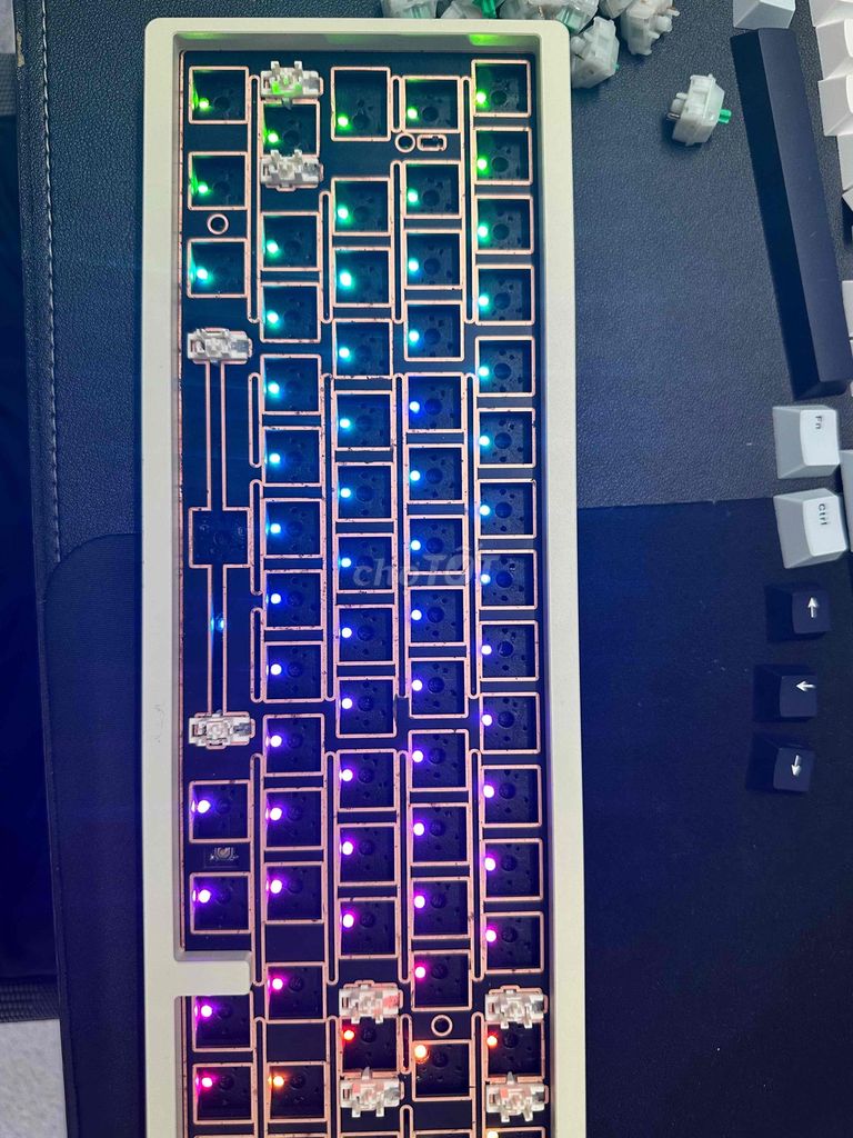 Kit Lucky65 v2 Trắng sữa mạch 1.6. Mua bán Phụ kiện (Màn hình, Chuột...) tại Huyện Vĩnh Cửu Đồng Nai được đăng bởi Quang Minh hình 1