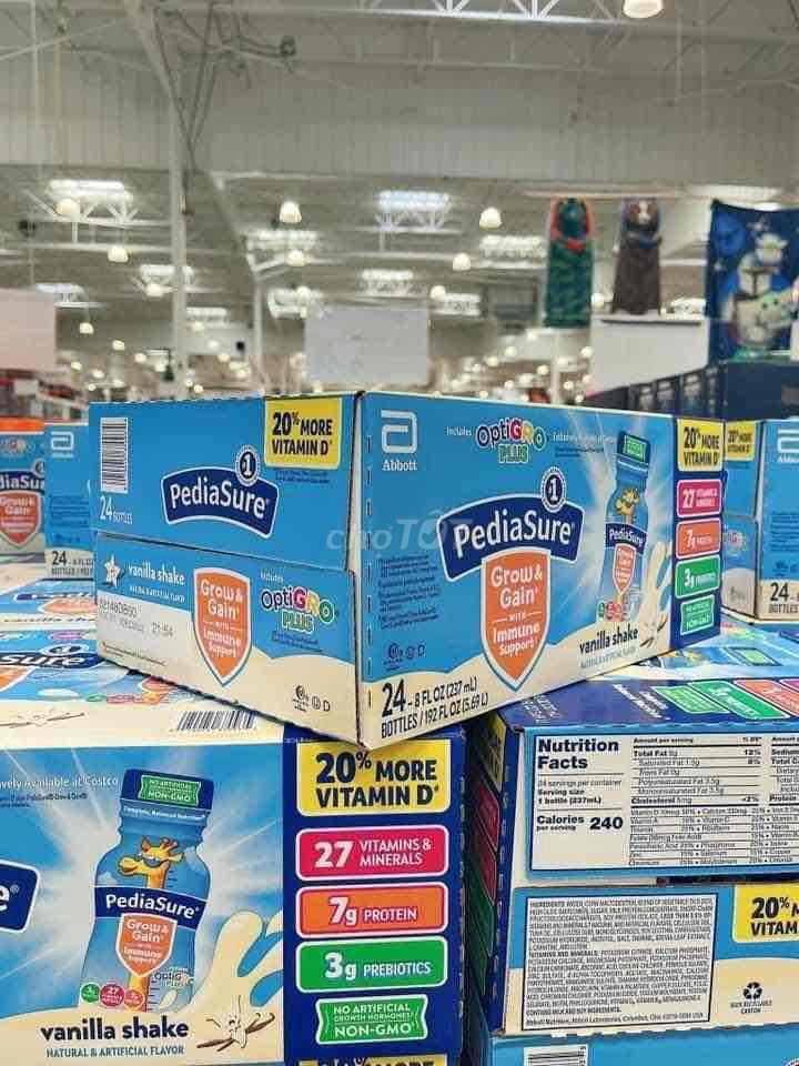 Sữa nước Pediasure Vani Nội Địa Mỹ thùng 24 chai. Mua bán Đồ ăn, thực phẩm và các loại khác tại Quận Tân Phú Tp Hồ Chí Minh được đăng bởi olala shop hình 2