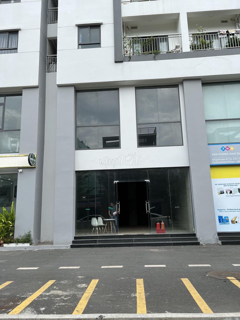 Cho thuê căn shophouse chung cư CTL quận 12. 137m chỉ 16tr/ tháng