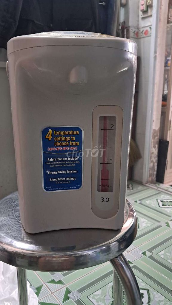 Bình thủy điện Tiger 3.0L Trắng. Mua bán Bếp, lò, đồ điện nhà bếp tại Quận Tân Bình Tp Hồ Chí Minh được đăng bởi khanh le hình 1