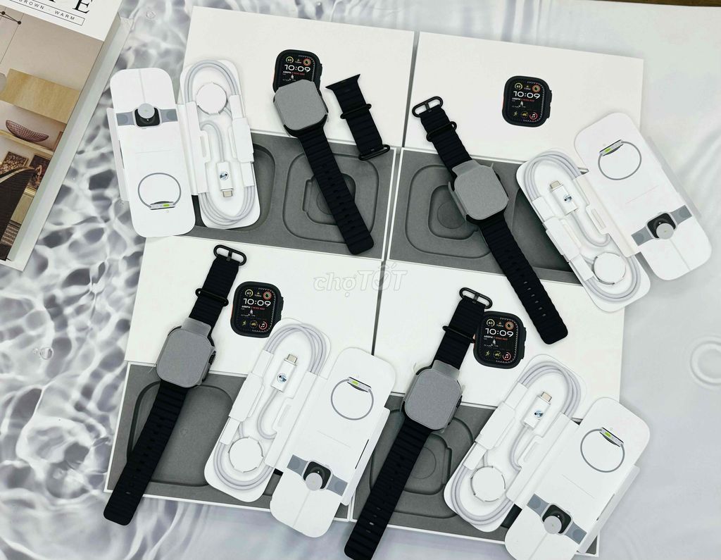 Apple wacth ultra 2 titan black 2024 new esim