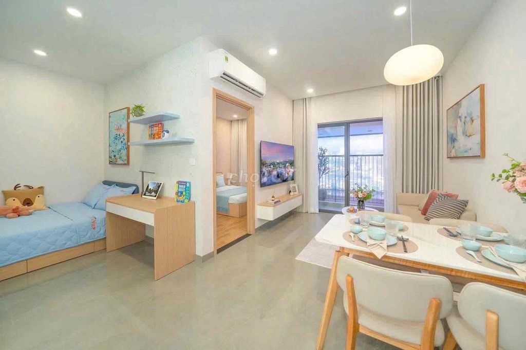NHÀ Ở XÃ HỘI BIÊN HOÀ - CĂN 1PN+ 47m2 FULL NT