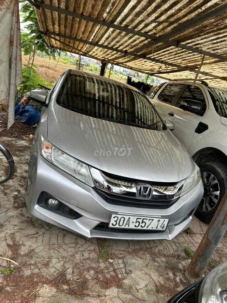 Honda City 2014 автомат серебристый