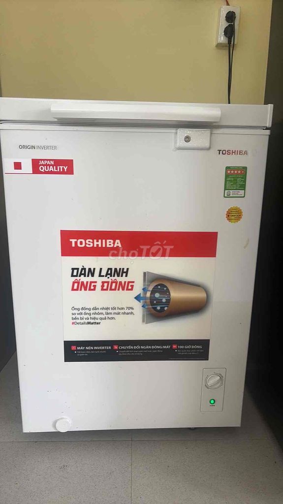 Tủ đông Toshiba Origin Inverter còn bảo hành 11T. Mua bán Tủ lạnh tại Thành phố Nha Trang Khánh Hòa được đăng bởi Hứa Thị Hồng Nhung hình 1
