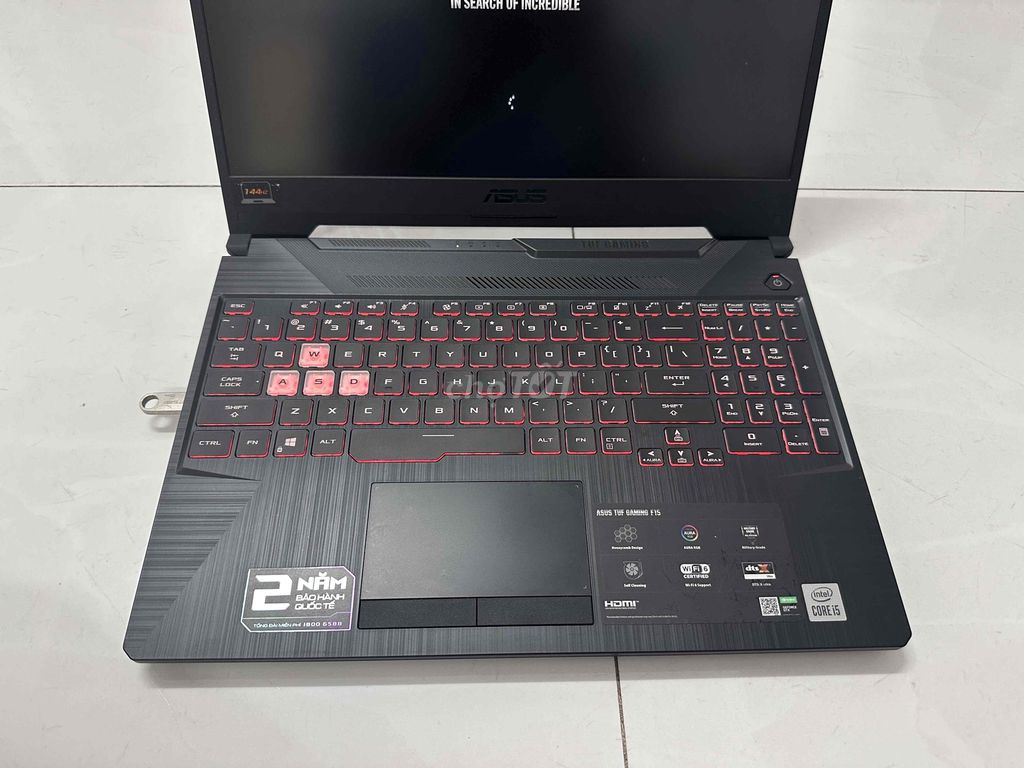 Asus TUF F15 FX506LH i5 8g 1650 nguyên zin