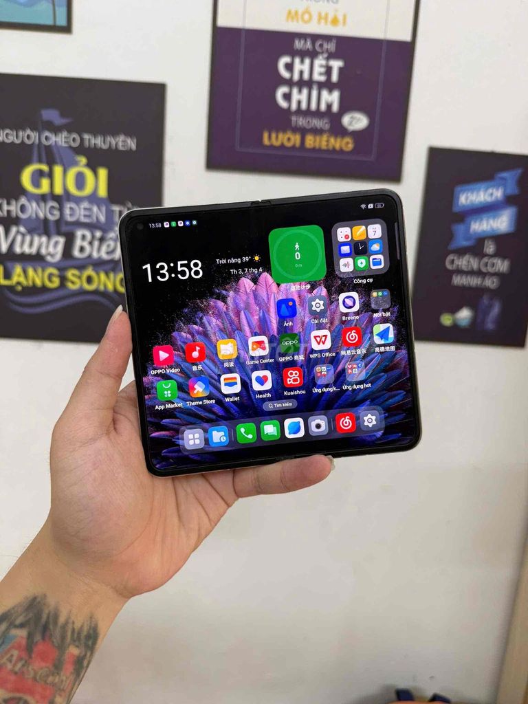 OPPO Find N2 Fold 512GB Trắng. Mua bán Điện thoại tại Quận Đống Đa Hà Nội được đăng bởi KT Hà Nội Mobile hình 1