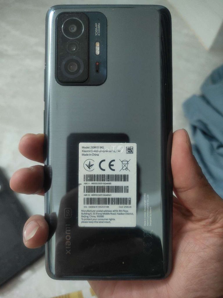 Bán điện thoại xiaomi 11T , không trầy xước. Mua bán Điện thoại tại Quận Gò Vấp Tp Hồ Chí Minh được đăng bởi Phạm tuấn anh hình 2