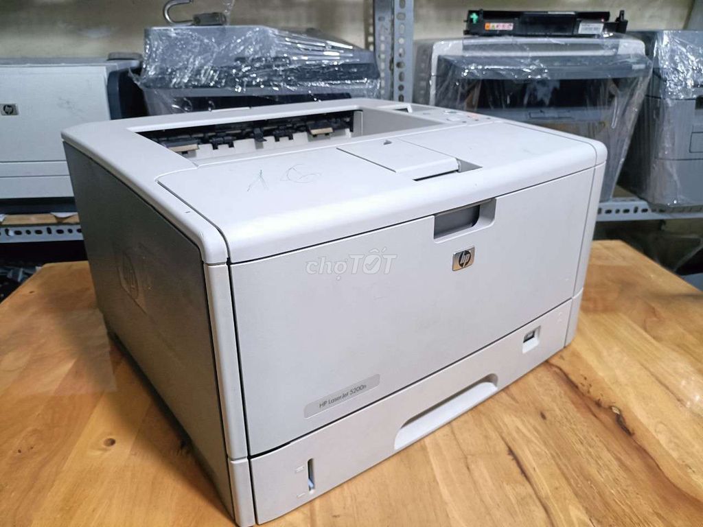 HP 5200. In 1 mặt A3 A4 in bản vẽ, in ohim lụa