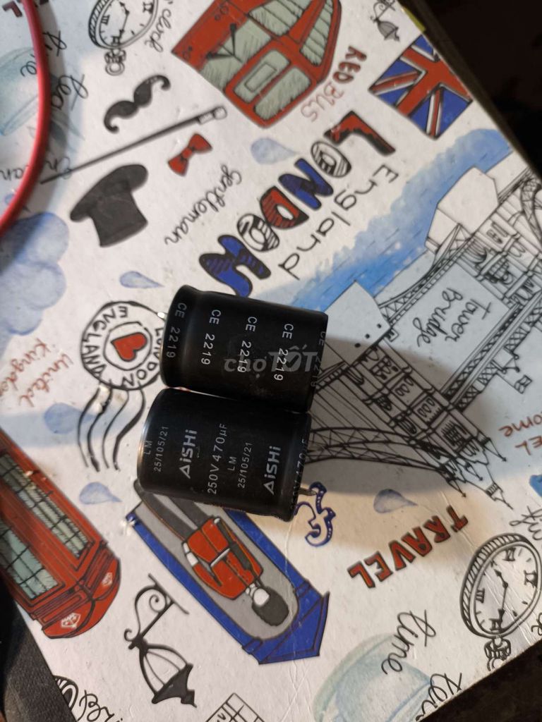 Tụ lọc nguồn AISHI 250V 470µF Mới. Mua bán Linh kiện (RAM, Card...) tại Thị xã Sơn Tây Hà Nội được đăng bởi Long chuyên linh kiện điện tử hình 1