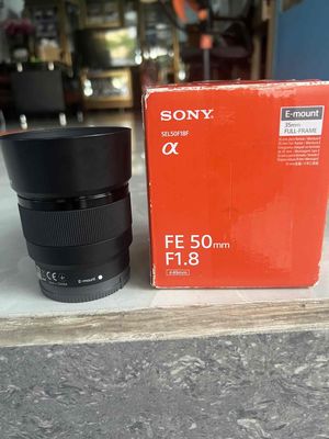 Lens Sony Fe50 F1.8