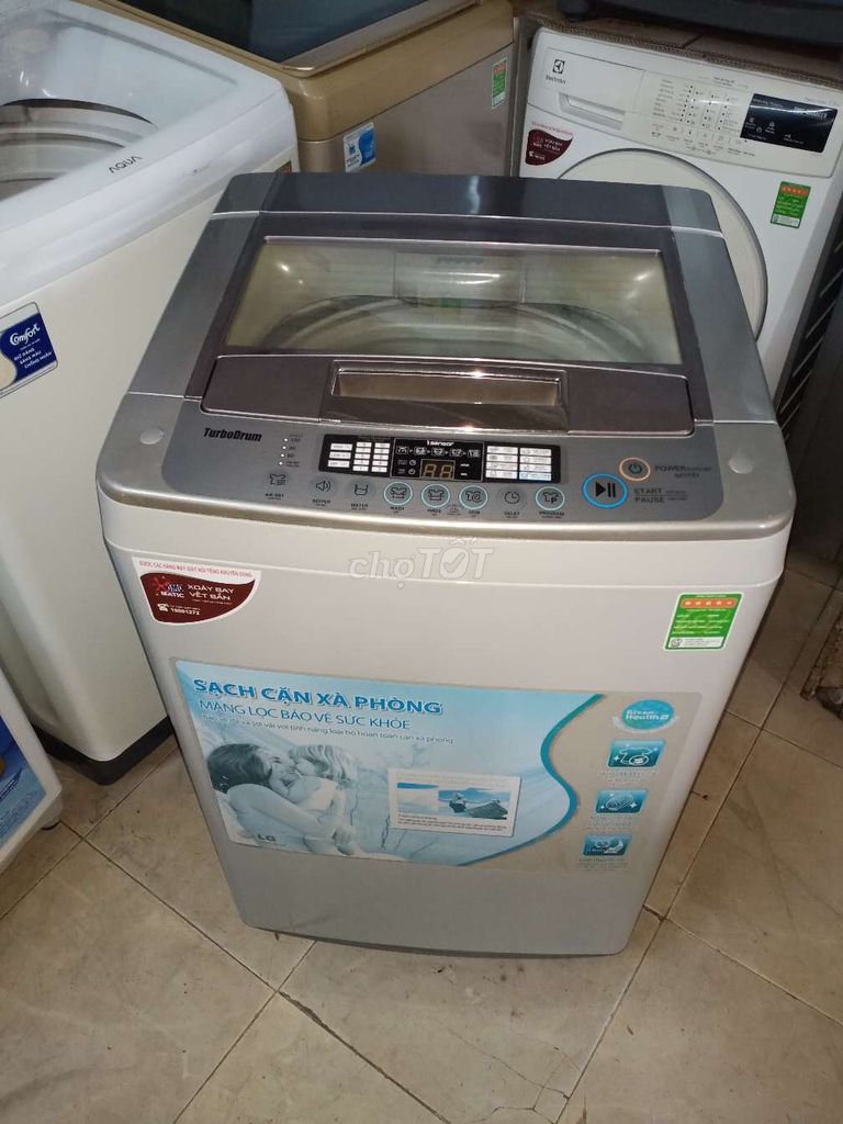 8kg LG zin đẹp sài rất tốt có BH bao lắp đặt TPHCM