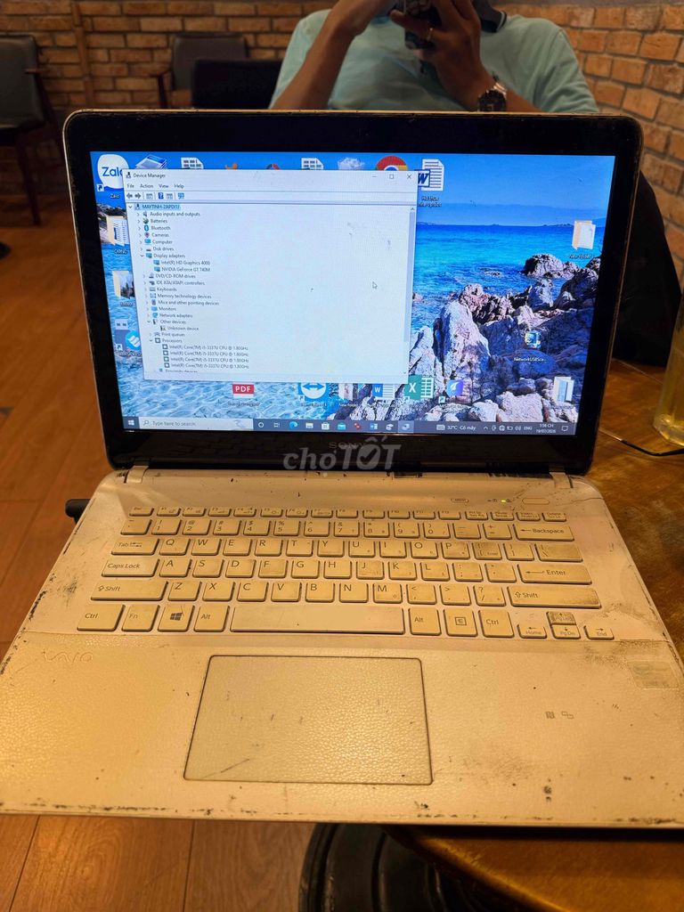 Sony Core i5 3337u 14 inch 4GB/500GB Vỏ xấu. Mua bán Laptop tại Quận Phú Nhuận Tp Hồ Chí Minh được đăng bởi Thắng hình 1