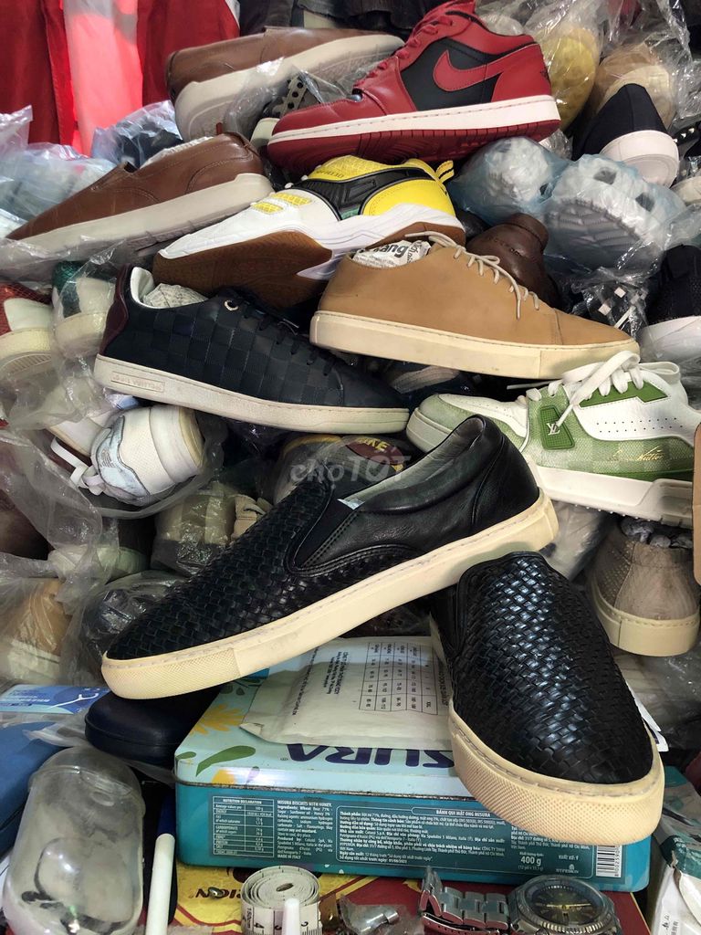 Giày lười nam Misope Da thật đen size 42. Mua bán Giày dép tại Huyện An Dương Hải Phòng được đăng bởi Tu Tang Quang hình 1