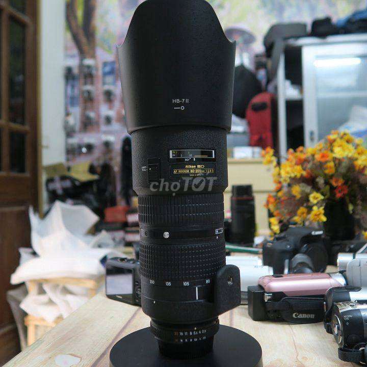 Ống kính Nikon 80-200mm đời 3 Đen. Mua bán Máy ảnh, Máy quay tại Thành phố Huế Thừa Thiên Huế được đăng bởi Mr Binh hình 1