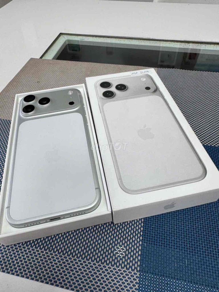 Apple iPhone 17 Pro Max 512GB Trắng 100% pin. Mua bán Điện thoại tại Quận Ninh Kiều Cần Thơ được đăng bởi Khải mobile hình 1