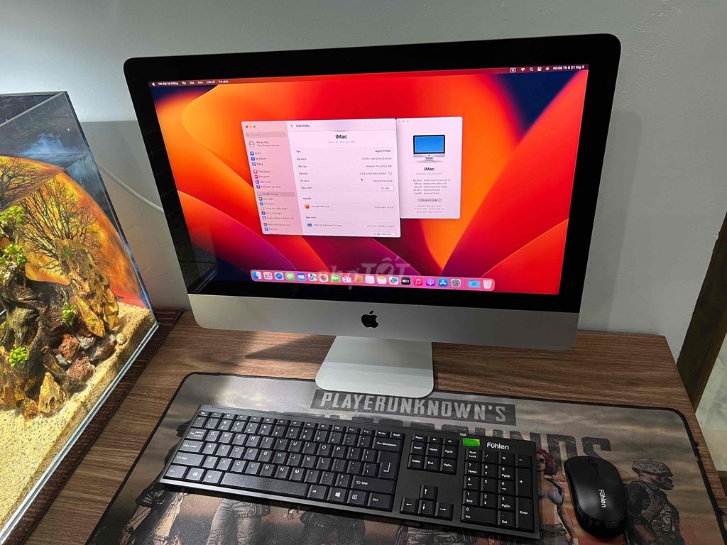 Imac 2017 21.6 inch 4k bản xuất nhật