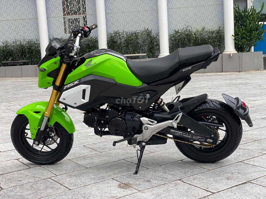 Xe Máy Anh Thao MSX 125 màu xanh nhập thái biển HN