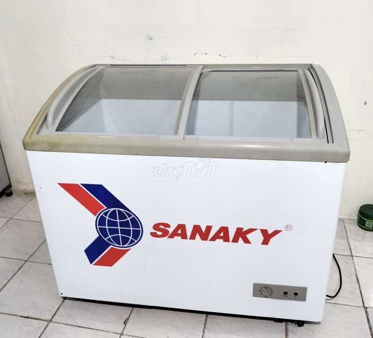 Tủ đông Sanaky 300lít .kính lùa làm đông nhanh