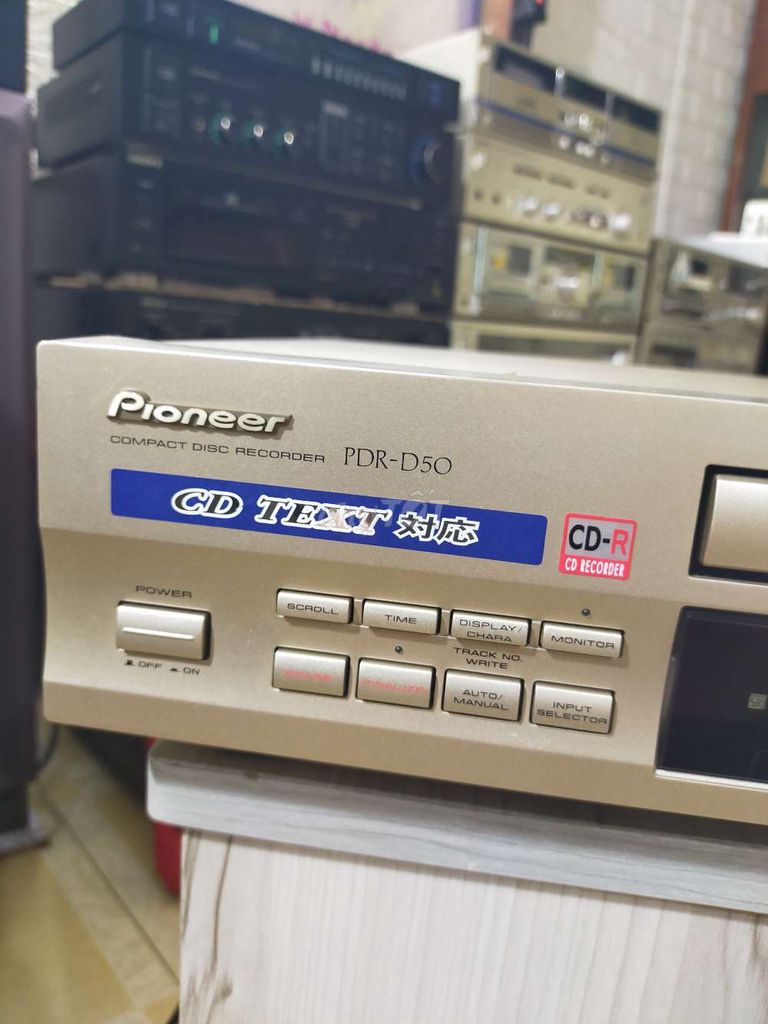 CD/kiêm giải mã Pioneer model PDR-D50. Mua bán Tivi, Âm thanh tại Quận 6 Tp Hồ Chí Minh được đăng bởi Huỳnh Châu Trí hình 1