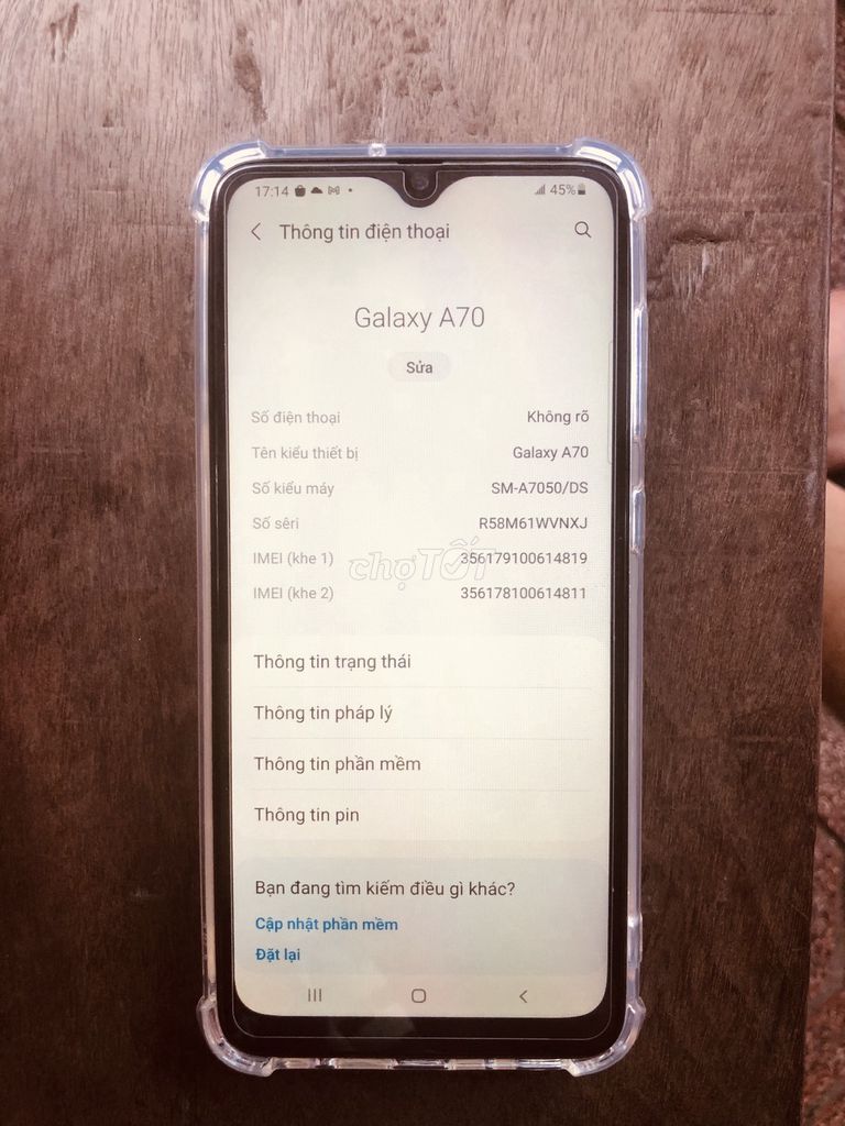 Samsung Galaxy A70 128GB Trắng. Mua bán Điện thoại tại Quận Hồng Bàng Hải Phòng được đăng bởi Mai Việt Hoàng hình 1