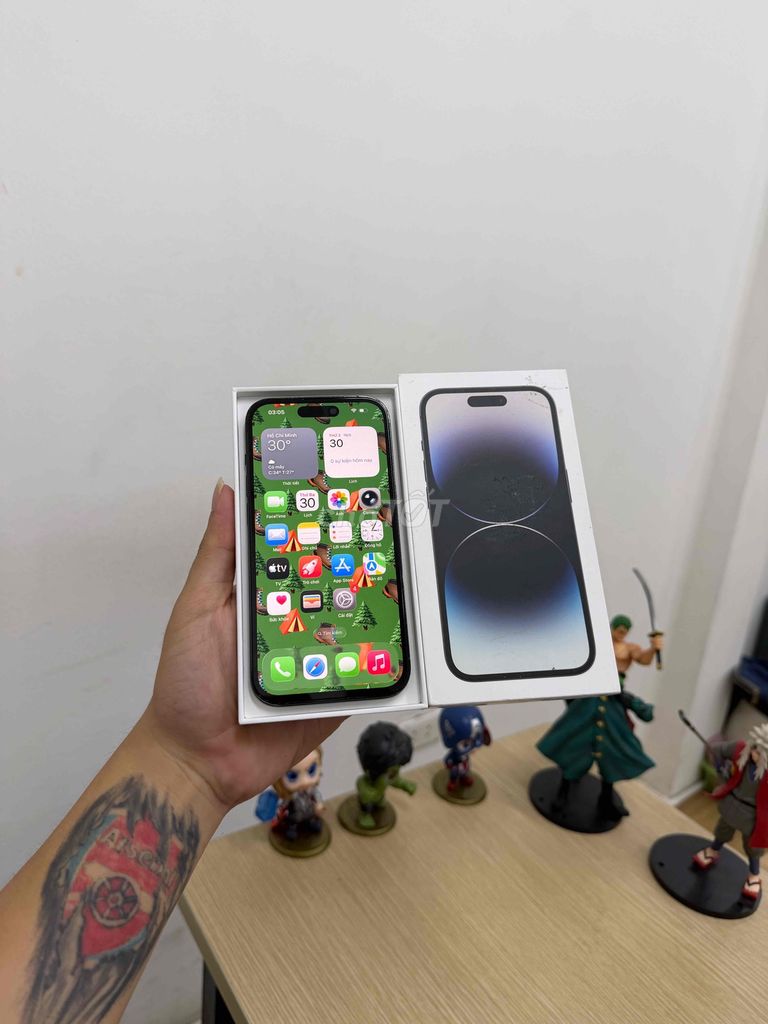 Apple iPhone 14 Pro QTE 128GB Đẹp Full Chức Năng. Mua bán Điện thoại tại Quận Đống Đa Hà Nội được đăng bởi Trung Kiên Trả Góp Bao Nợ Xấu hình 1