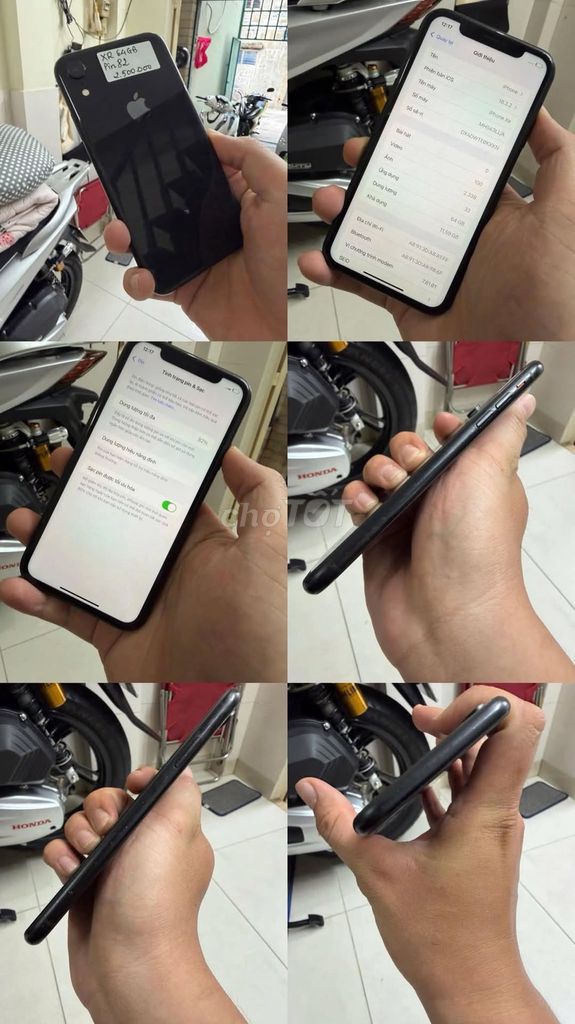 Apple iPhone XR 64GB Đen 82%. Mua bán Điện thoại tại Quận 10 Tp Hồ Chí Minh được đăng bởi Hội Đồ Điện Tử hình 1